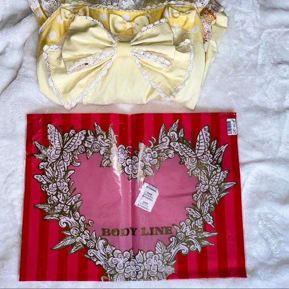 Bodyline Lolita Tea Party Dress | Yellow 🎀 - Picture 14 of 16